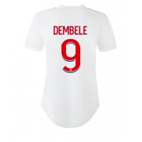 Olympique Lyonnais Moussa Dembele #9 Fußballbekleidung Heimtrikot Damen 2022-23 Kurzarm